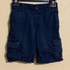 Sonoma Boy’s Size 4 Navy Blue Pull-on Cargo Shorts